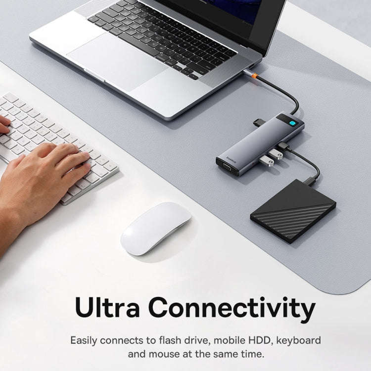 Baseus StarJoy Multifunctional 10-Port USB-C / Type-C HUB Adapter, B00030709811-00