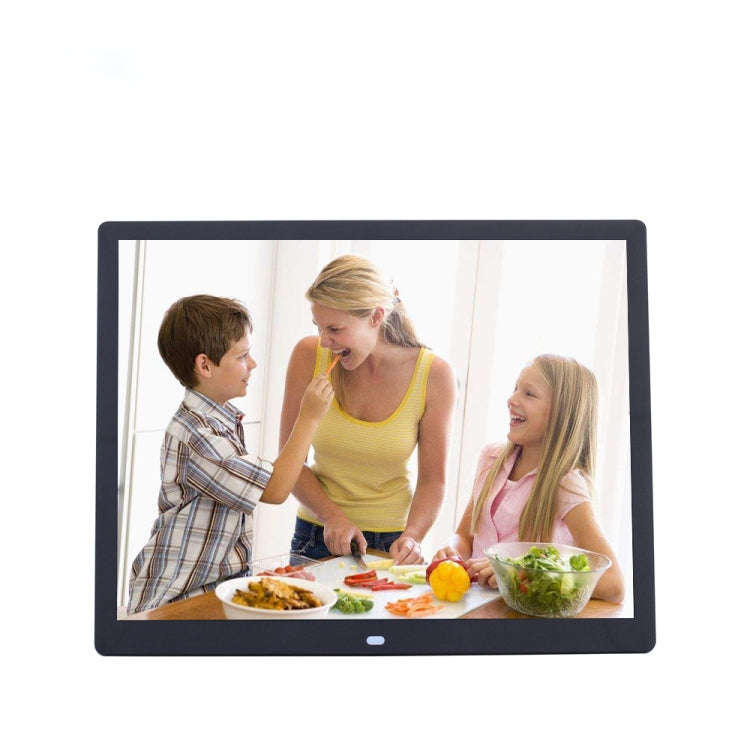 15-inch Digital Photo Frame Electronic Photo Frame Ultra-narrow Side Support 1080P Wall-mounted A...