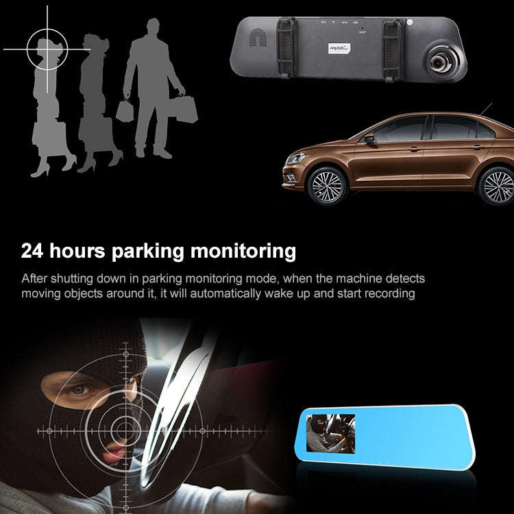 Anytek N8 1080P 4.5 inch IPS Screen Car DVR Driving Recorder, N8