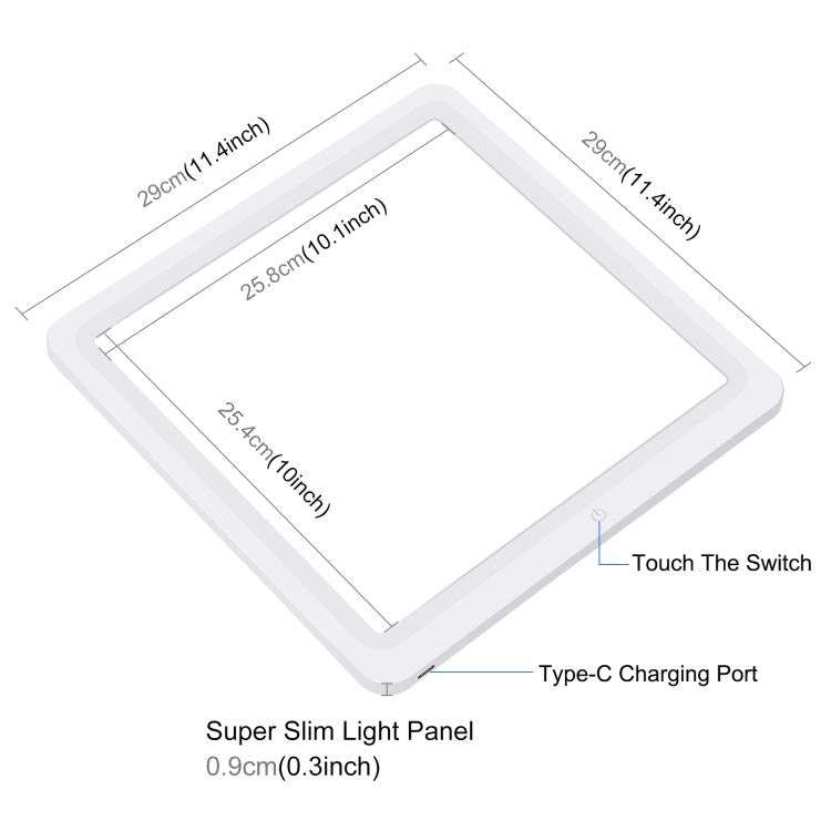 PULUZ 30cm Folding Ring Light Photo Lighting Studio Shooting Tent Box with Shadowless Light Panel...