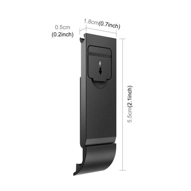 For GoPro MAX2 PULUZ ABS Battery Side Interface Cover, Side Interface Cover