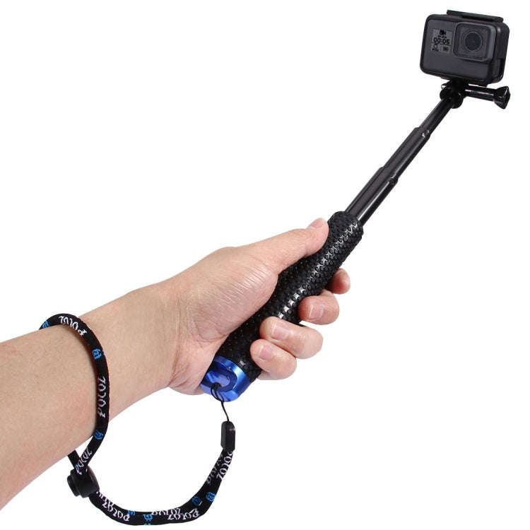PULUZ Handheld Extendable Pole Monopod for DJI, Insta360, GoPro and Other Action Cameras, Length:...