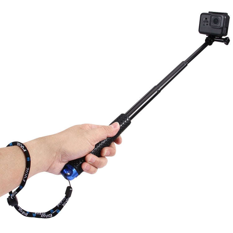 PULUZ Handheld Extendable Pole Monopod for DJI, Insta360, GoPro and Other Action Cameras, Length:...