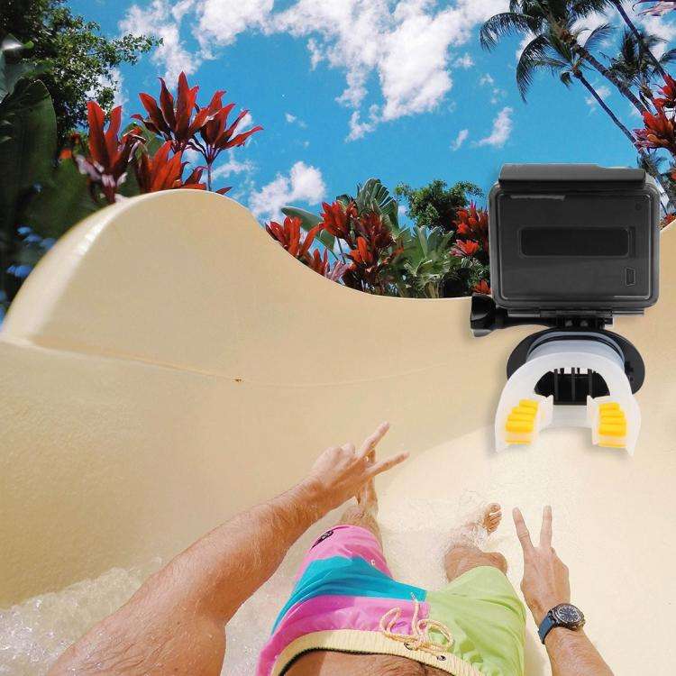 6 in 1 PULUZ Surfing Fixed Braces Connecting Mount Set for GoPro, Insta360, DJI and Other Action ...