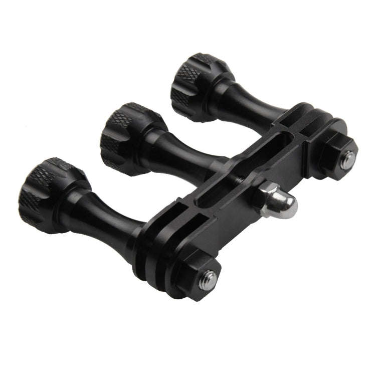 PULUZ CNC Aluminum Multi-functional Connection Mount with 3 Long Screws & Wrench for GoPro, Insta...