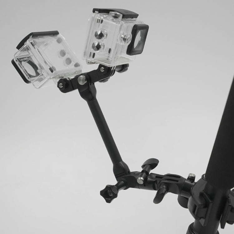 PULUZ CNC Aluminum Multi-functional Connection Mount with 3 Long Screws & Wrench for GoPro, Insta...