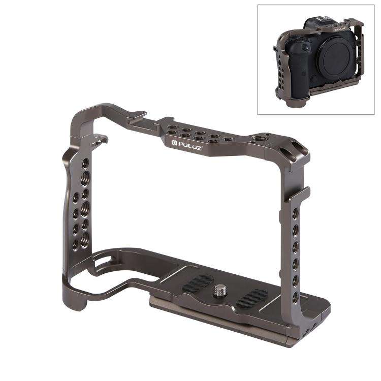 PULUZ Video Camera Cage Stabilizer for Canon EOS R5 / R5C / EOS R6 / R6 II, without Handle, For C...