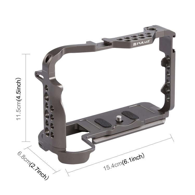 PULUZ Video Camera Cage Stabilizer for Canon EOS R5 / R5C / EOS R6 / R6 II, without Handle, For C...