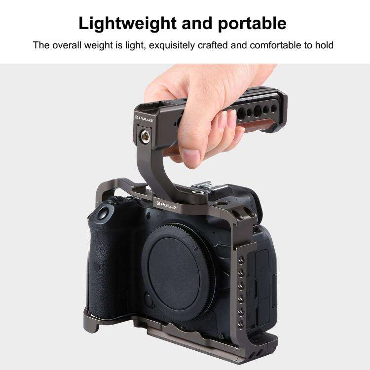 PULUZ Video Camera Cage Stabilizer for Canon EOS R5 / R5C / EOS R6 / R6 II, without Handle, For C...