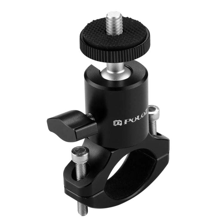 PULUZ Bike Aluminum Handlebar Tripod Ball Head Adapter Mount for GoPro HERO10 Black / HERO9 Black...