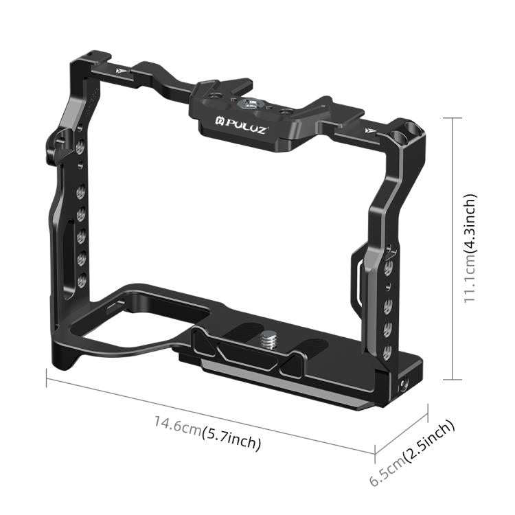PULUZ Metal Camera Cage Stabilizer Rig for Sony A7 IV / ILCE-7M4 / A7M4 / A7M3 / A7R3  / A7R III ...