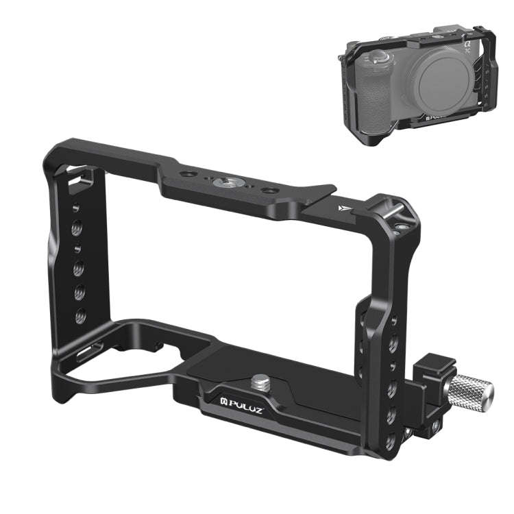 For Sony ILCE-A7CM2 / Alpha 7C II / Alpha 7CR PULUZ Metal Camera Cage Stabilizer Rig, For Sony IL...