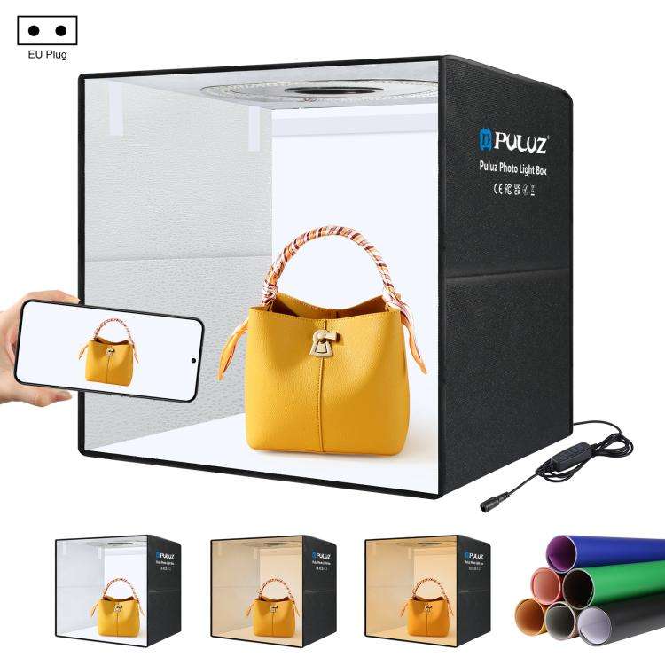 PULUZ 50cm Folding Portable Ring Light PD30W Quick Charge USB Photo Lighting Studio Shooting Tent...