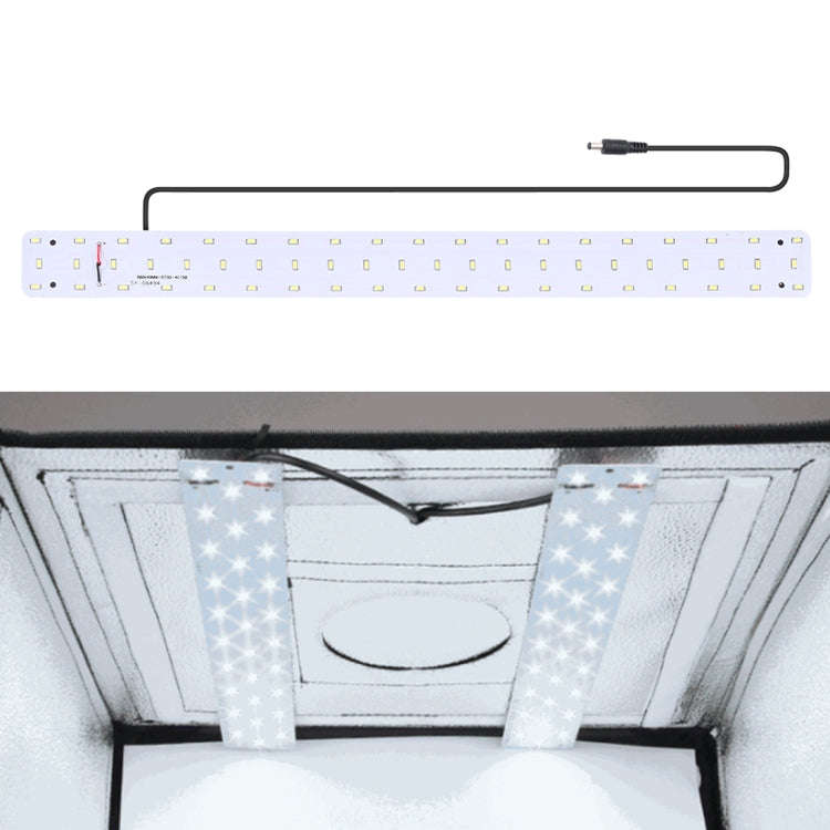 PULUZ 30W 1690LM 60 LEDs SMD 5730 5500K Aluminum Base Light Panel for 60cm Studio Tent, 30W Light...