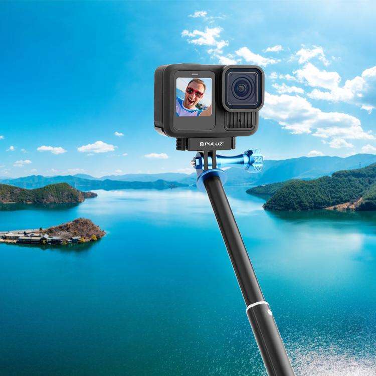 PULUZ Quick Release Magnetic Folding Finger Base Mount for GoPro HERO12 Black /11 Black /11 Black...