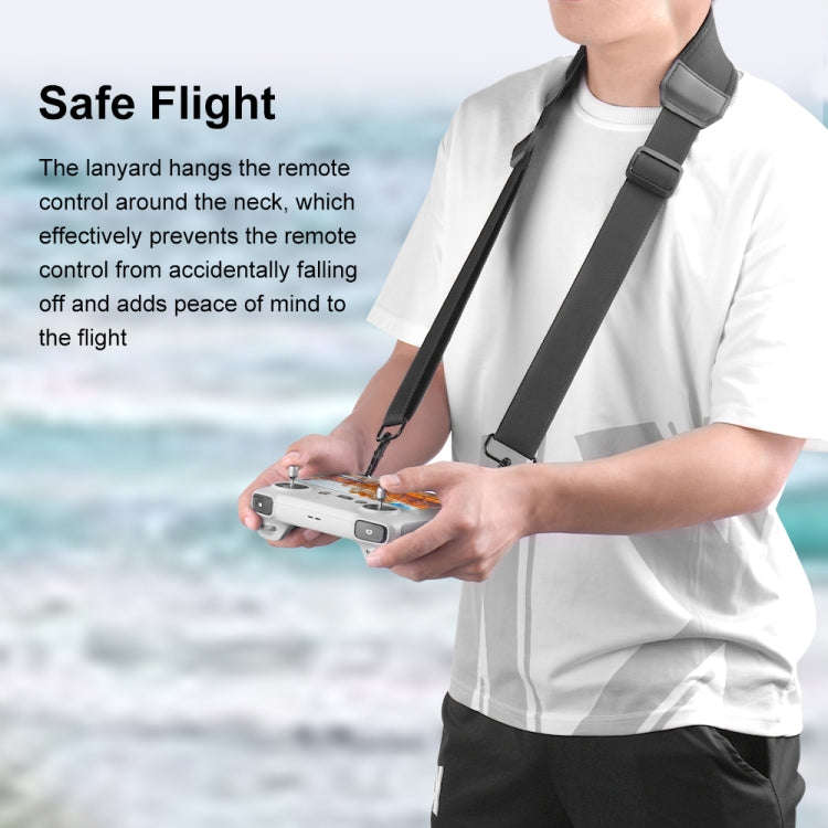 PULUZ Neck Lanyard Strap for DJI Mini 3 Pro / Air 2S / Air 2 / Mavic 2 Screen Remote Control, For...
