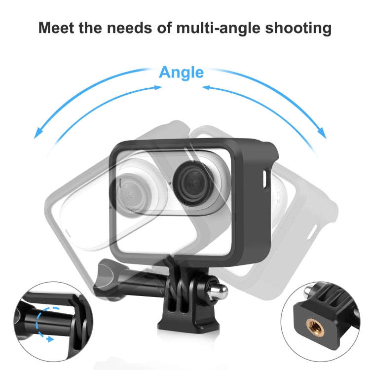 For Insta360 GO 3 PULUZ Camera Battery Case Cooling Plastic Protective Frame, Cooling Plastic Pro...