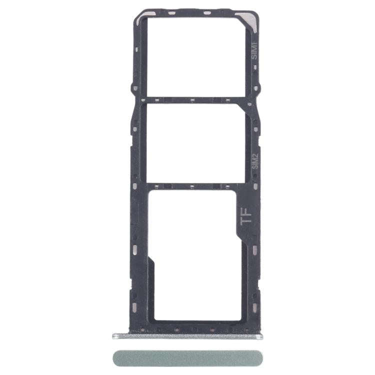 For ZTE Blade A35 SIM Card Tray + SIM Card Tray + Micro SD Card Tray, For ZTE Blade A35