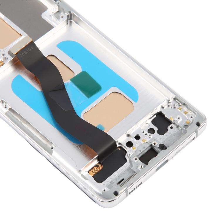 For Samsung Galaxy S21 Ultra SM-G998B 6.66 inch TFT LCD Screen Digitizer Full Assembly with Frame...