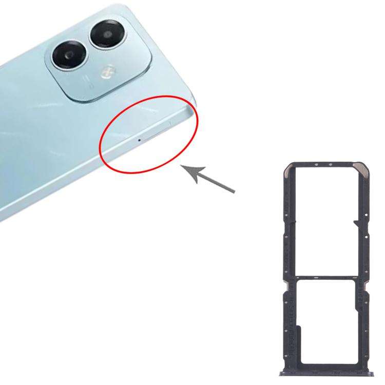 For OPPO A3x 4G CPH2641 10pcs Original SIM Card Tray + SIM Card Tray + Micro SD Card Tray, For OP...