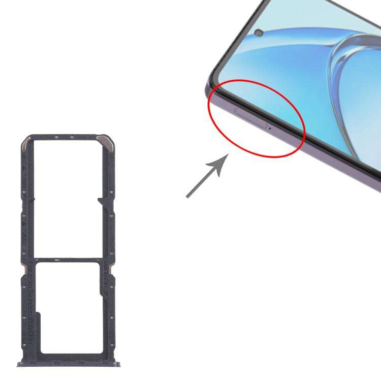 For OPPO A60 4G CPH2631 10pcs Original SIM Card Tray + SIM Card Tray + Micro SD Card Tray, For OP...