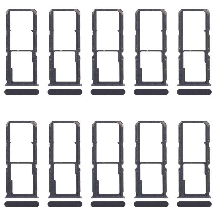 For OPPO A60 4G CPH2631 10pcs Original SIM Card Tray + SIM Card Tray + Micro SD Card Tray, For OP...