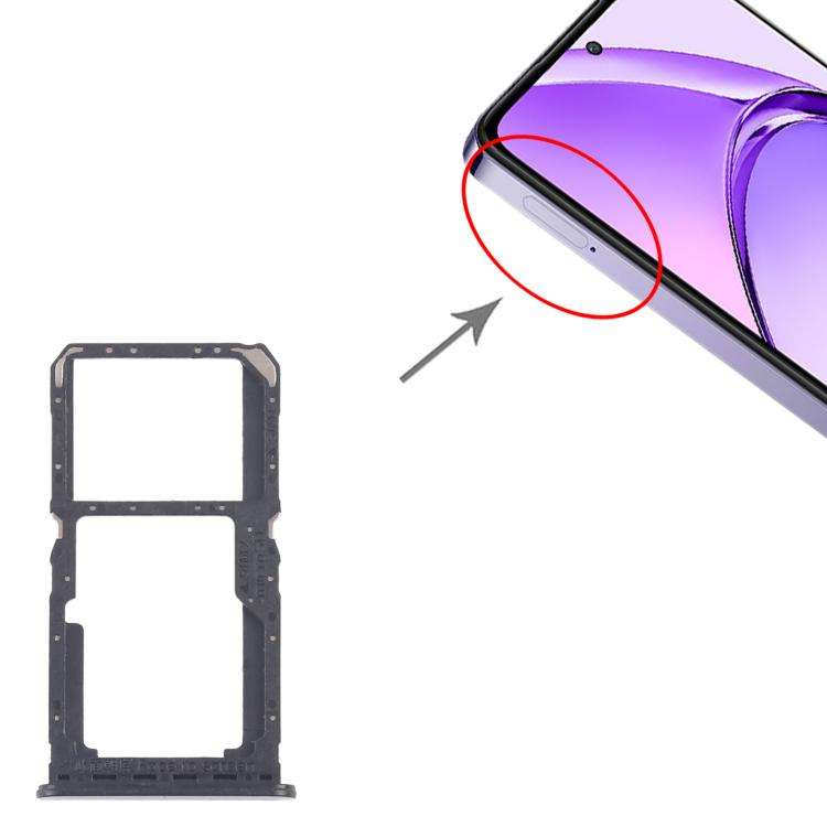 For OPPO A80 5G CPH2639 10pcs Original SIM Card Tray + SIM Card Tray / Micro SD Card Tray, For OP...