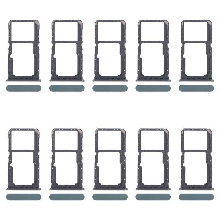 For OPPO A80 5G CPH2639 10pcs Original SIM Card Tray + SIM Card Tray / Micro SD Card Tray, For OP...
