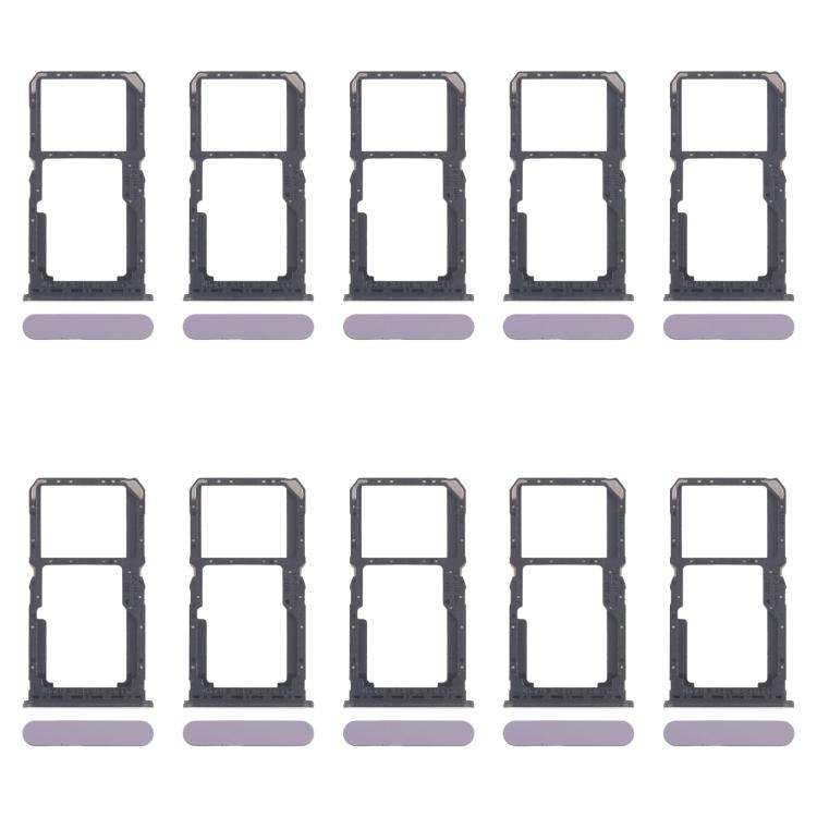For OPPO A80 5G CPH2639 10pcs Original SIM Card Tray + SIM Card Tray / Micro SD Card Tray, For OP...