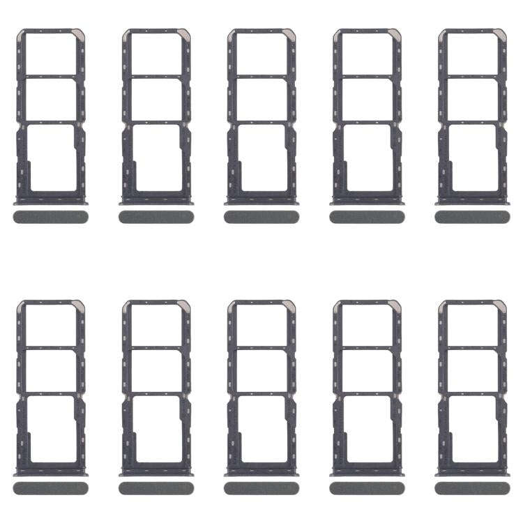 For Realme 12 Lite 4G 10pcs Original SIM Card Tray + SIM Card Tray + Micro SD Card Tray, For Real...