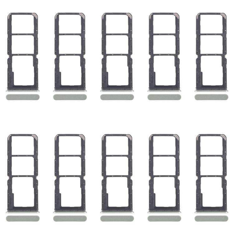 For Realme 12 Lite 4G 10pcs Original SIM Card Tray + SIM Card Tray + Micro SD Card Tray, For Real...