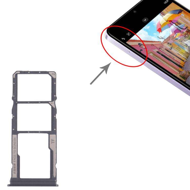 For Xiaomi Redmi A4 10pcs Original SIM Card Tray + SIM Card Tray + Micro SD Card Tray, For Xiaomi...