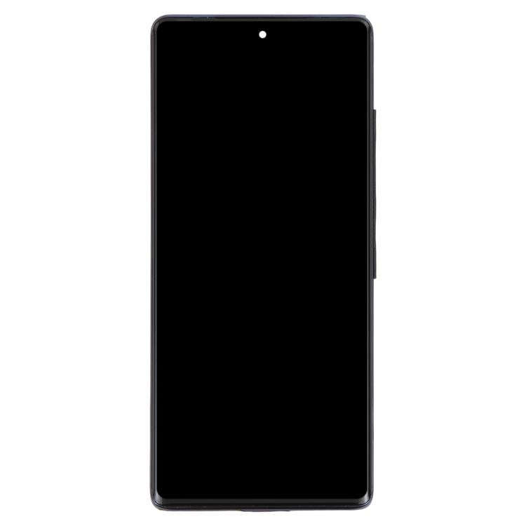 For Infinix Note 40 Pro 4G X6850 AMOLED Original LCD Screen Digitizer Full Assembly with Frame, F...