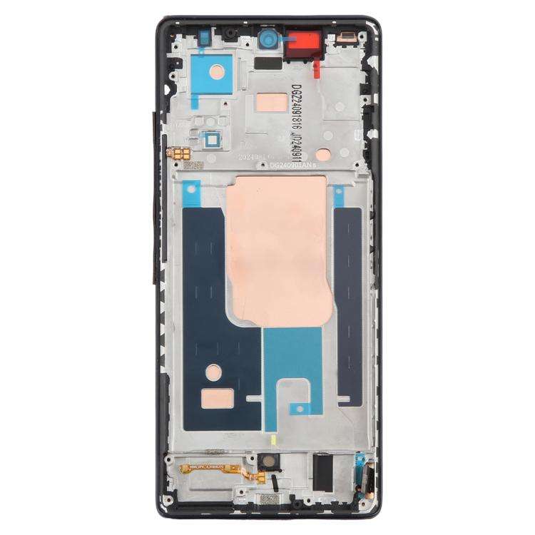 For Infinix Note 40 Pro 4G X6850 AMOLED Original LCD Screen Digitizer Full Assembly with Frame, F...