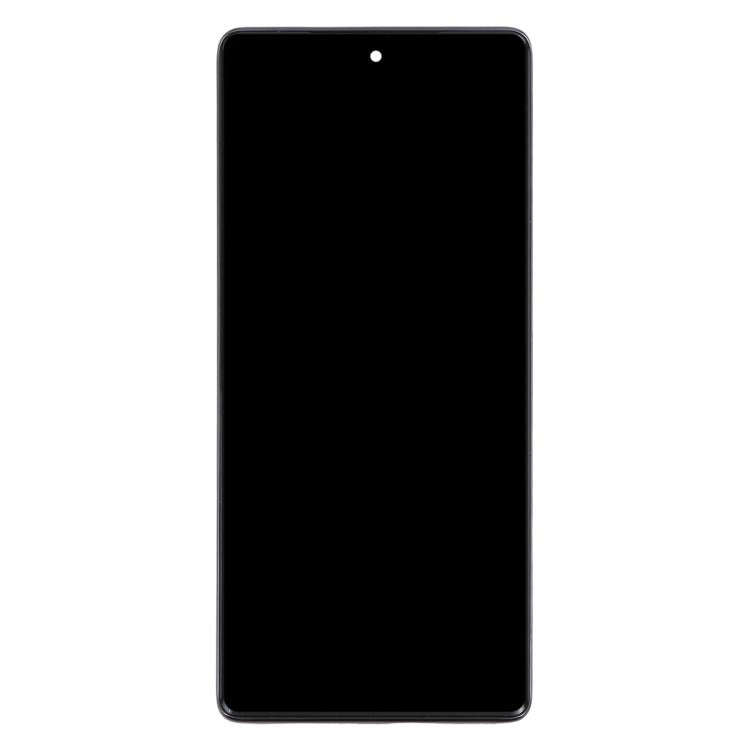 For Infinix Hot 50 Pro+ 4G X6880 AMOLED Original LCD Screen Digitizer Full Assembly with Frame, F...