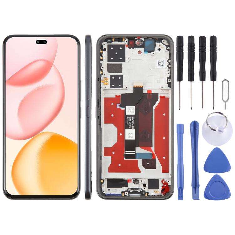 For Honor 400 Pro Original LCD Screen Digitizer Full Assembly with Frame, For Honor 400 Pro(Origi...