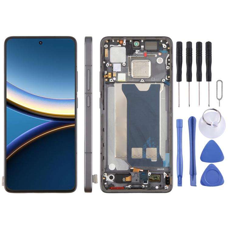 For Xiaomi Poco F7 Pro Original LCD Screen Digitizer Full Assembly with Frame, For Xiaomi Poco F7...