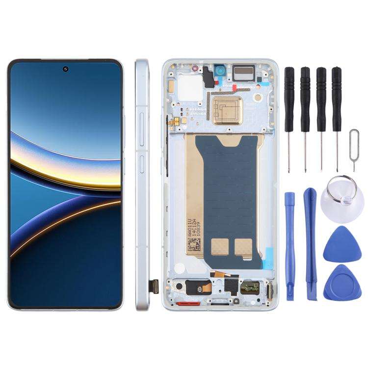 For Xiaomi Poco F7 Pro Original LCD Screen Digitizer Full Assembly with Frame, For Xiaomi Poco F7...