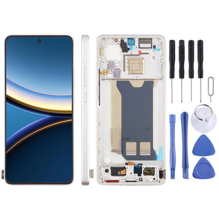 For Xiaomi Poco F7 Pro Original LCD Screen Digitizer Full Assembly with Frame, For Xiaomi Poco F7...