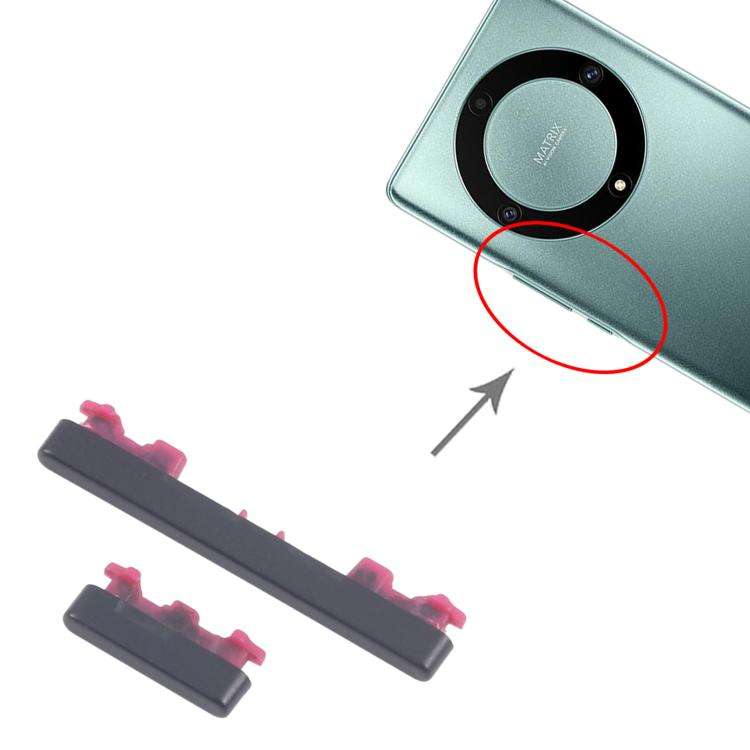 For Honor Magic5 Lite 10pairs Original Power Button and Volume Control Button, For Honor Magic5 L...