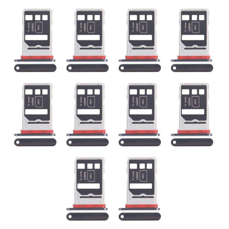 For Huawei nova 8 Pro 10pcs Original SIM Card Tray + SIM Card Tray, For Huawei nova 8 Pro(Original)