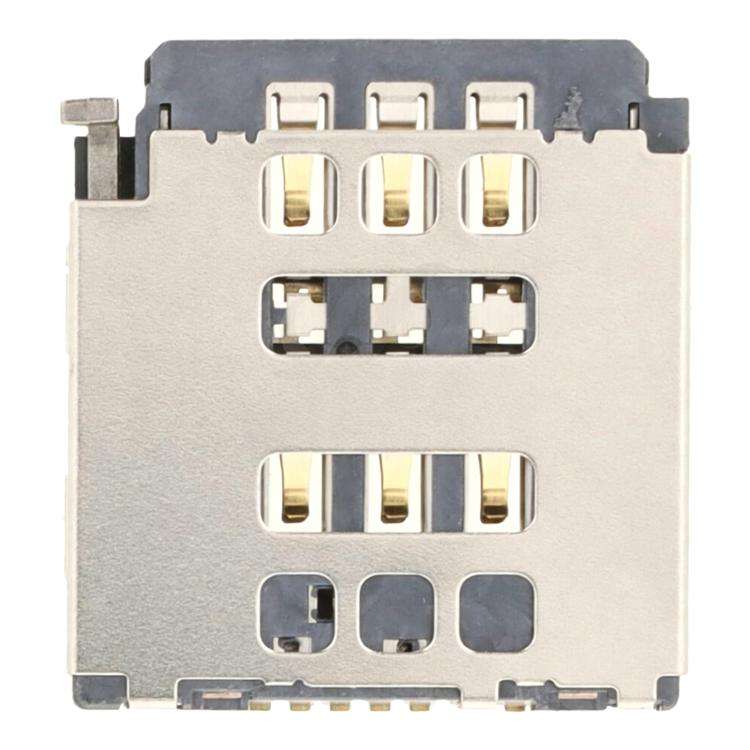 For iPhone 16 Pro / 16 Pro Max Double SIM Card Reader Socket, For iPhone 16 Pro / 16 Pro Max