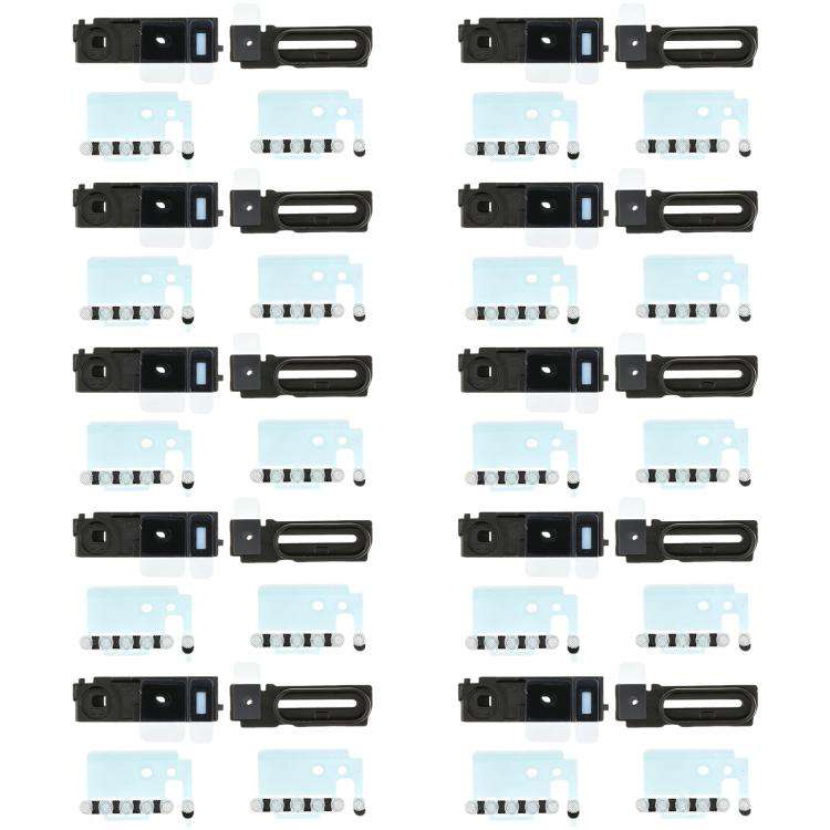 For iPhone 17 Pro Max 10sets Speaker Ringer Buzzer Dustproof Mesh, For iPhone 17 Pro Max