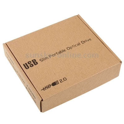 Laptop USB 2.0 Slim Portable Optical DVD / CD Rewritable Drive (SATA), SATA