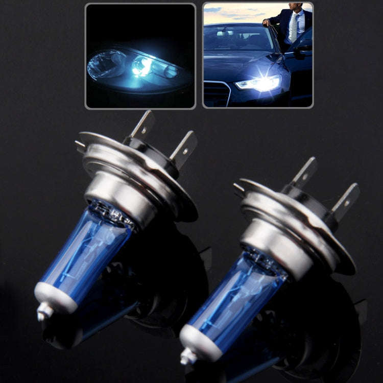 Halogen Bulb, Super White Car Headlight Bulb, 12 V / 55W, 6000K 1700 LM (Pair), H7, H11, H1, H4, ...