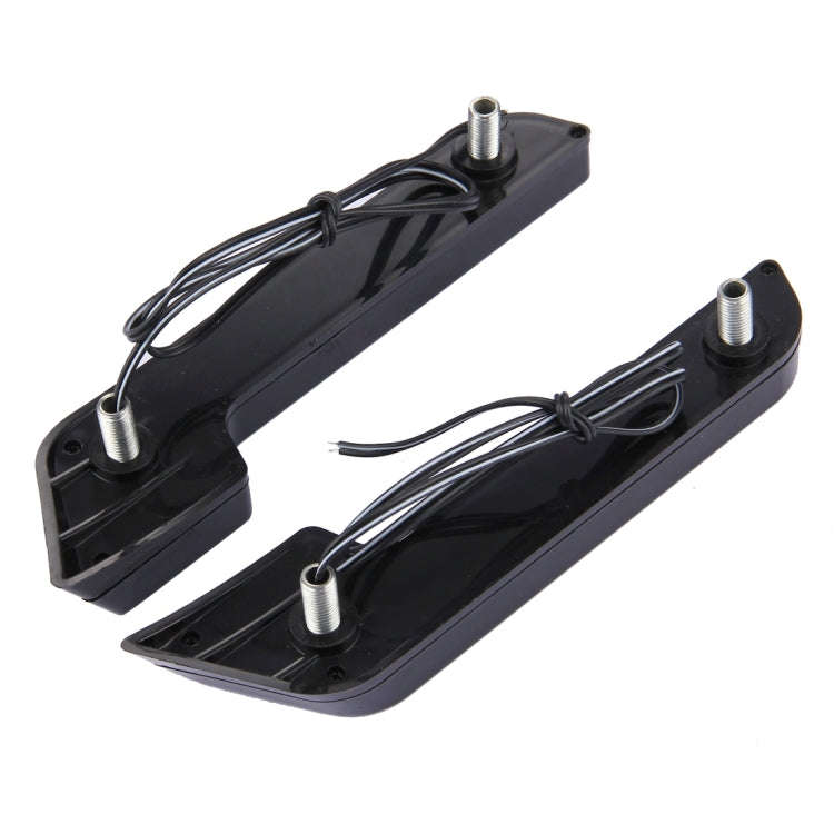 2 PCS High Power Car White Light 6 SMD 5050 LED Daytime Running Light for Cars