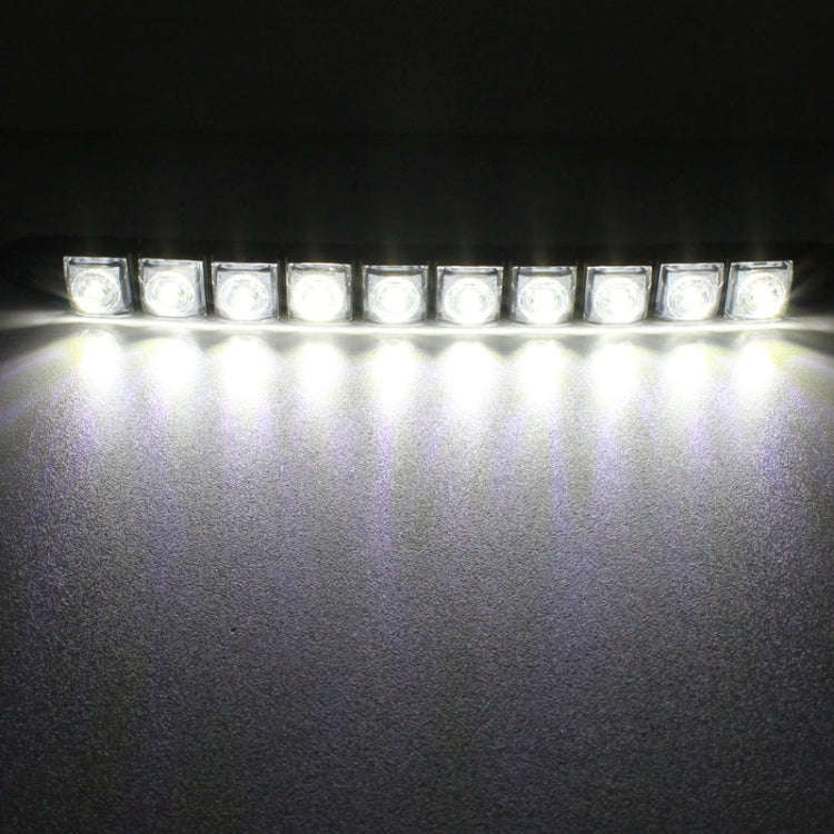2 PCS  5W 10 LED SMD 5050 Flexible Snake LED Car Daytime Running Lights, DC 12V, 5W