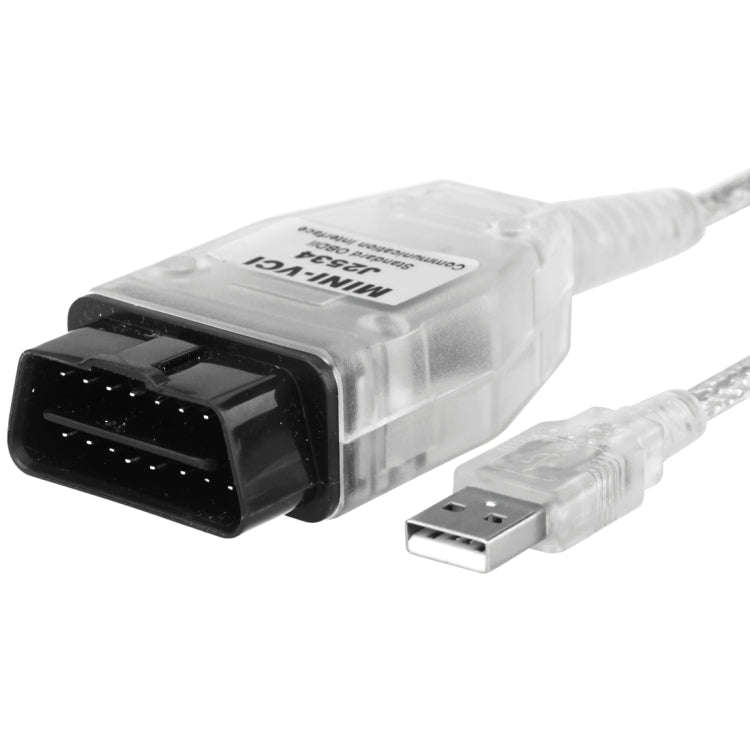 Mini VCI J2534 Diagnostic Cable Tools for Toyota TIS Tech Stream OBD OBDII Scanner Tool, J2534