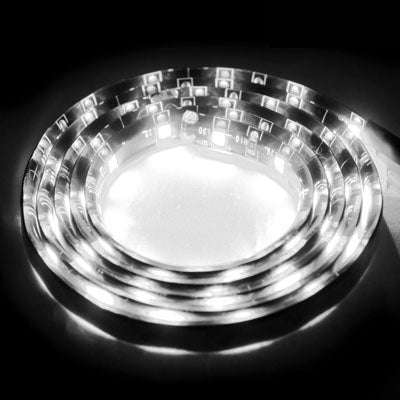 5 PCS 1.7W 60 LED 3528 SMD Waterproof Flexible Car Strip Light, DC 12V, Length: 1m, White Light, ...