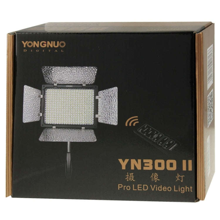 YONGNUO YN300 II LED Video Camera Light Color Temperature Adjustable Dimming, YN300 II